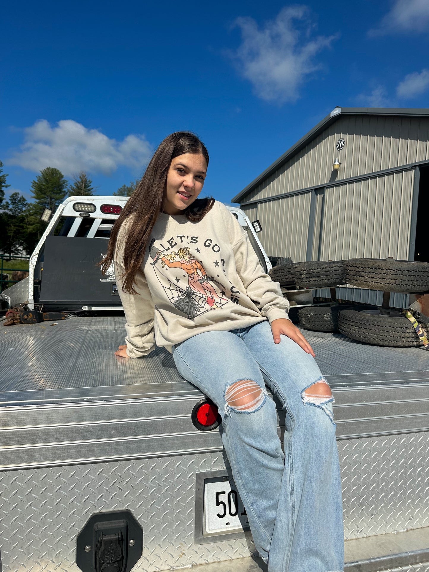 "Let's Go Ghouls" Sweatshirt