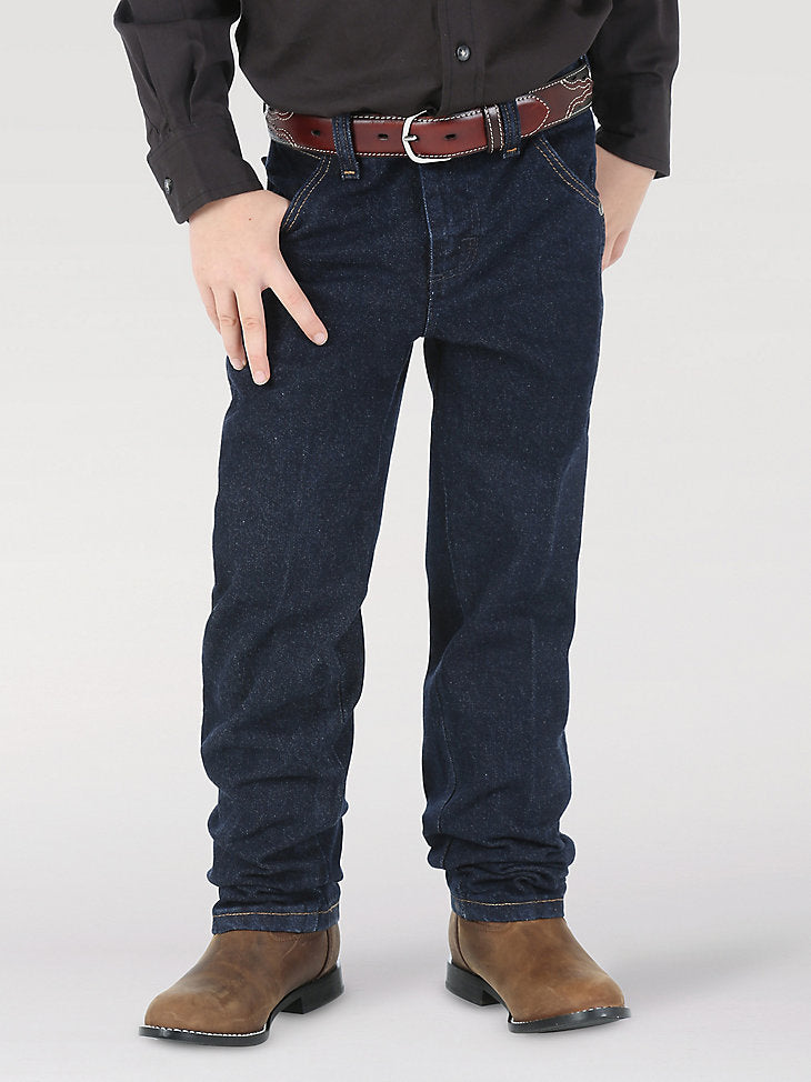 Little Boy’s Silver Edition Jean in Dark Denim