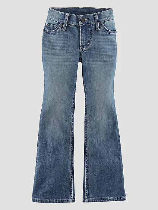 Girl's Wrangler Bootcut Jean in Nicole
