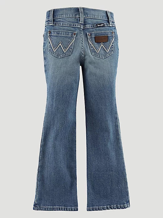 Girl's Wrangler Bootcut Jean in Nicole