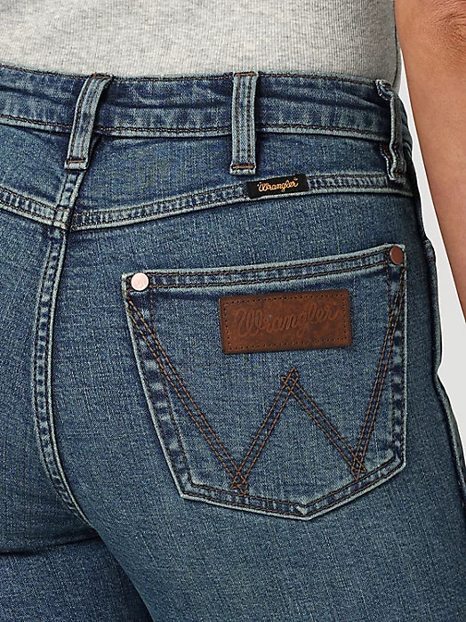 Wrangler Retro High Rise Trouser in Briley