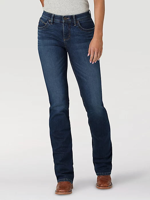 Wrangler Q-Baby Mid-Rise Riding Jean in Shirley