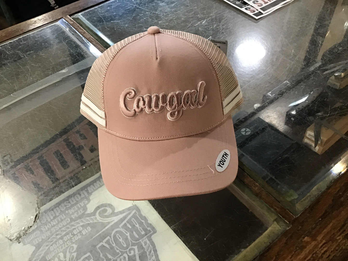 Cowgal Pink Girl’s Trucker