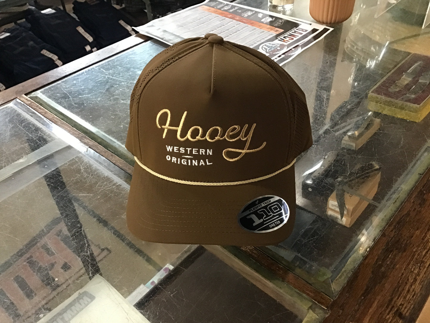 Hooey Western Original Trucker Brown