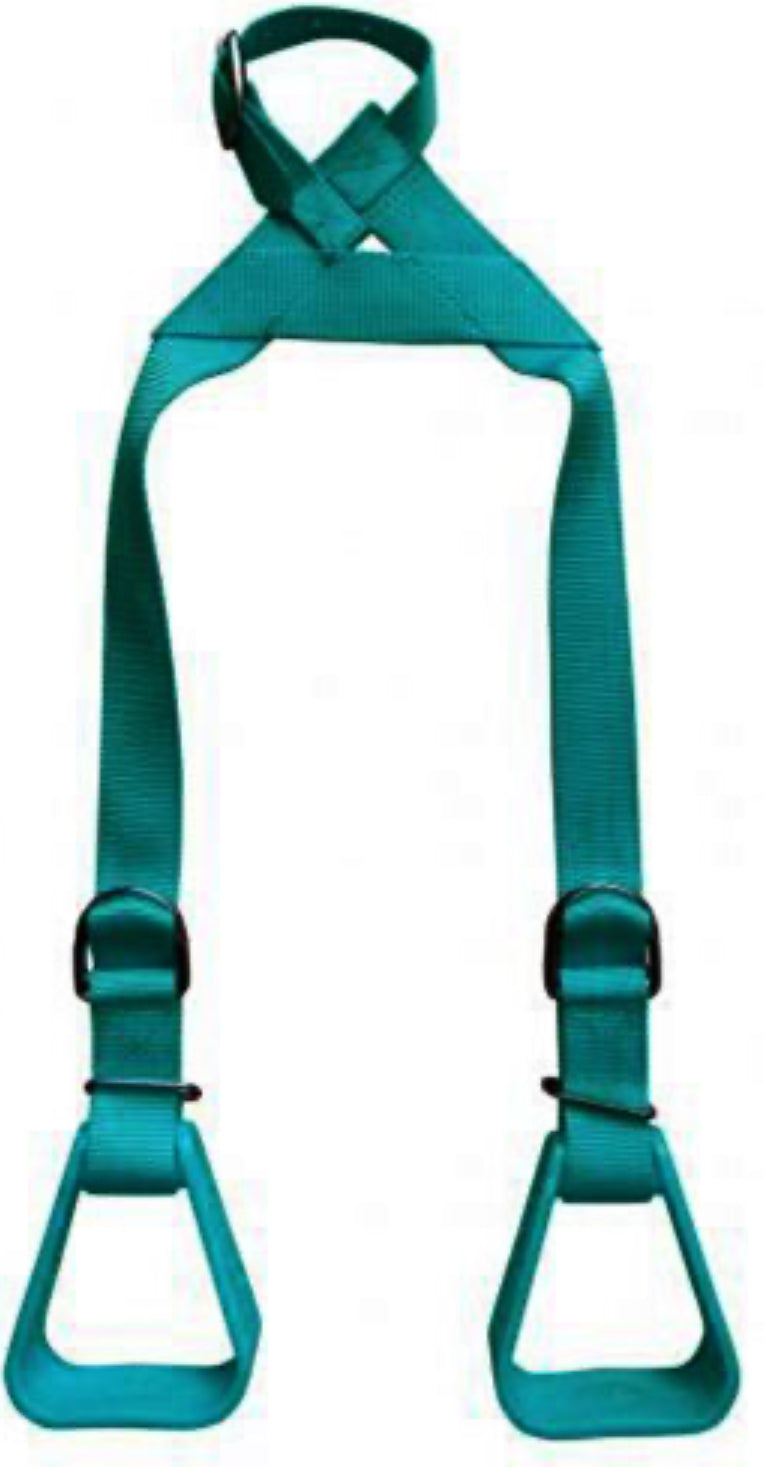 Showman Heavy duty nylon adjustable buddy stirrups