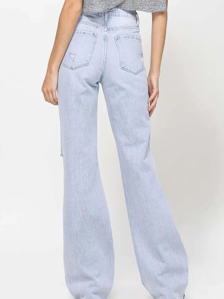 Leslie Distressed 90's Vintage Flare