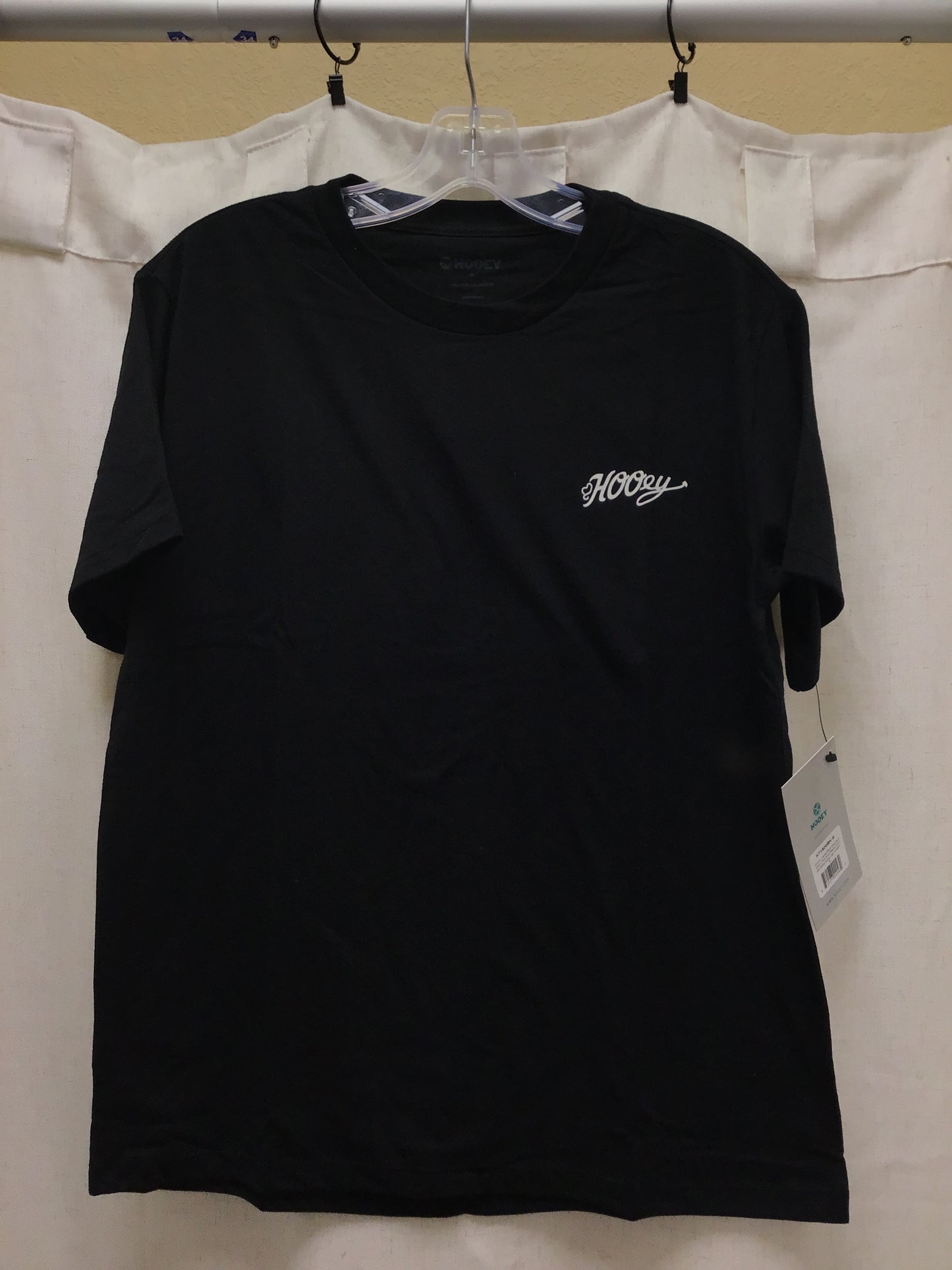 Hooey Ladies Black Crew Neck Concho