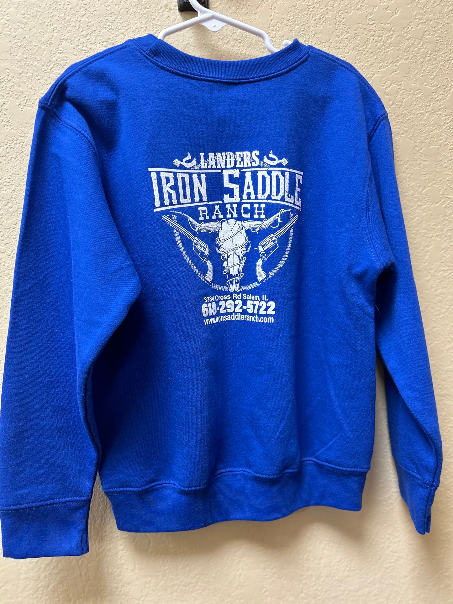 Iron Saddle Ranch Youth Crewneck