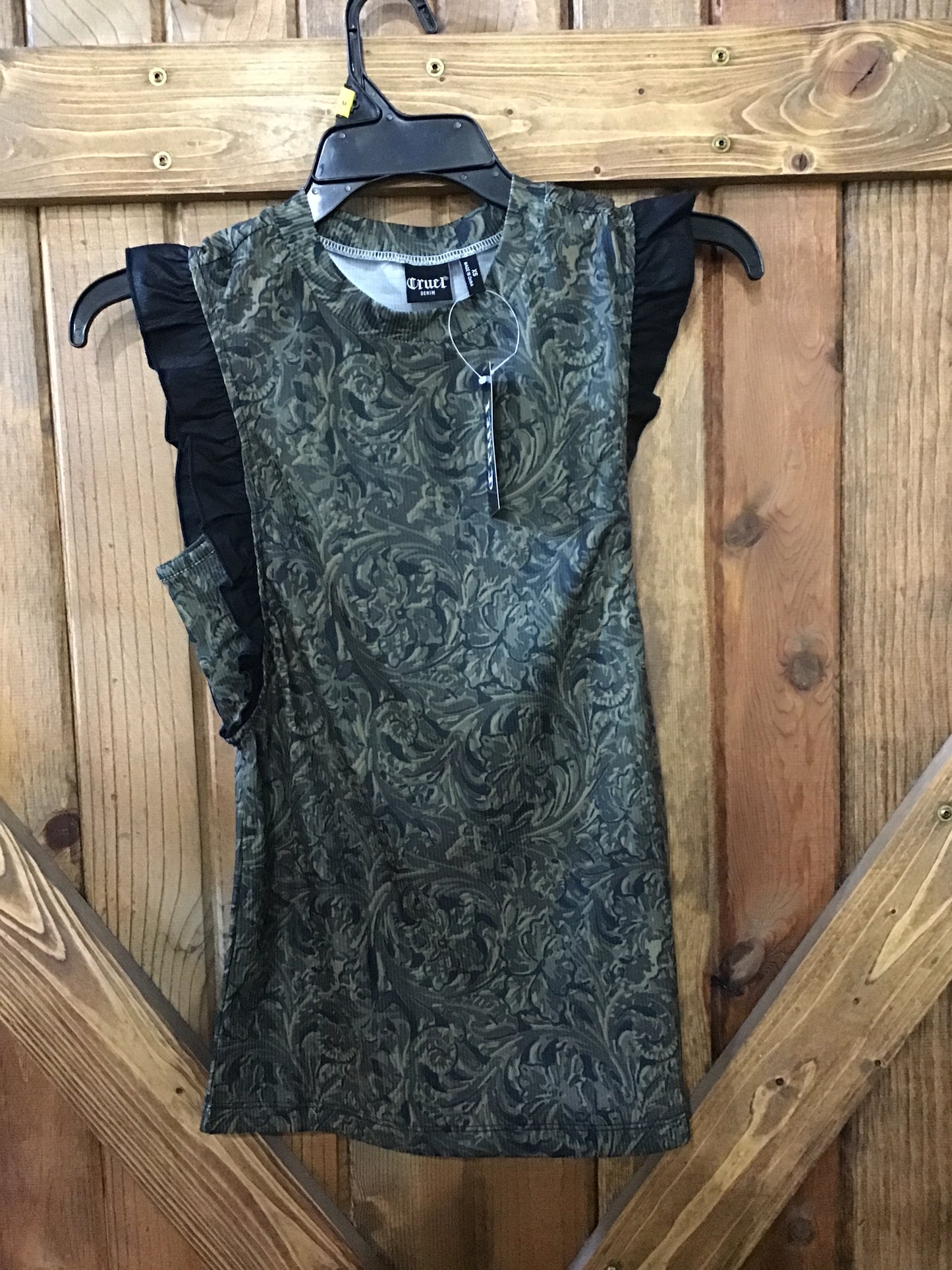 Women’s Green Swirl Tank