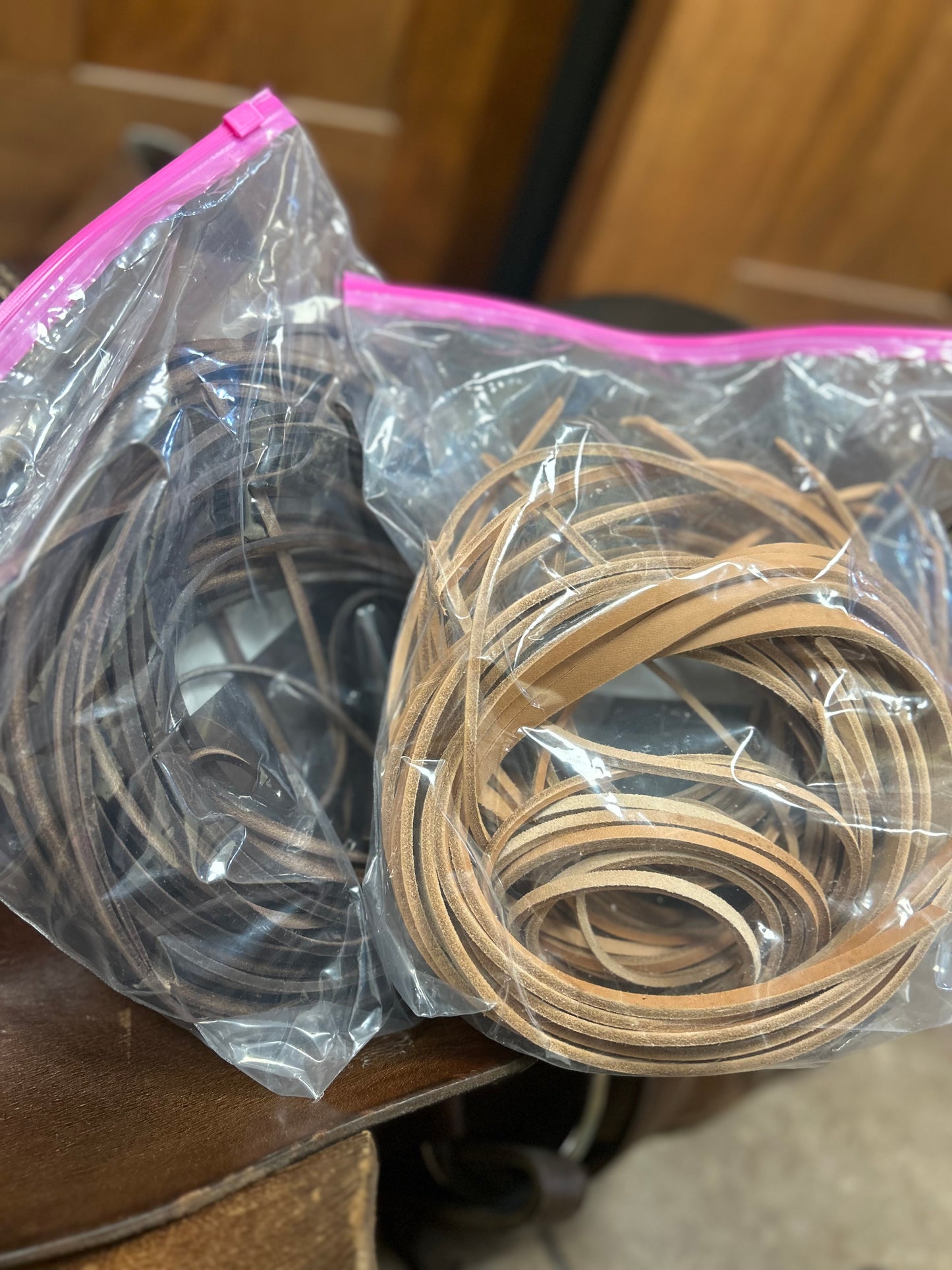 Bag of Leather Goods