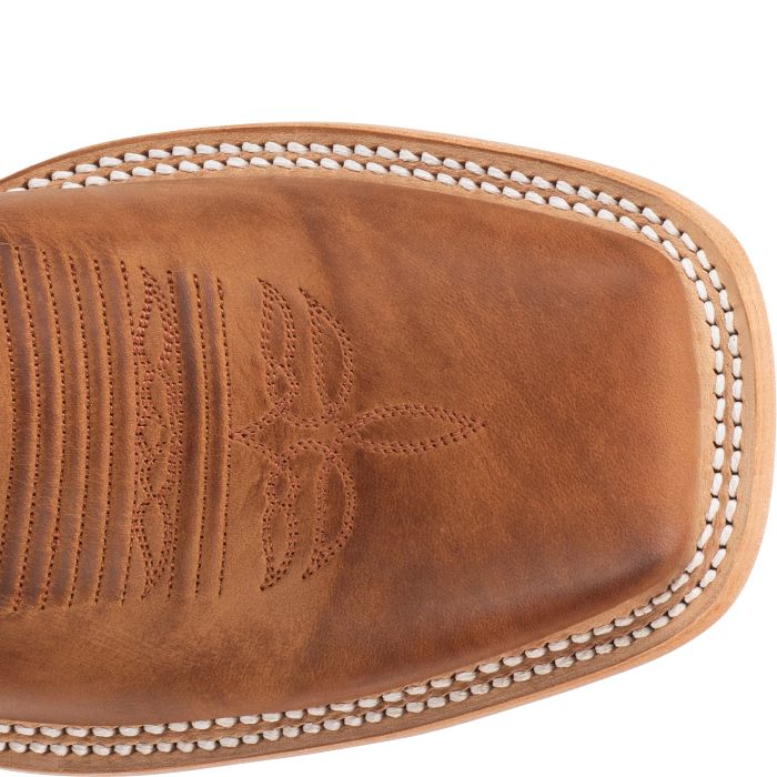 Austin 11" Western Boot - Cognac Brown