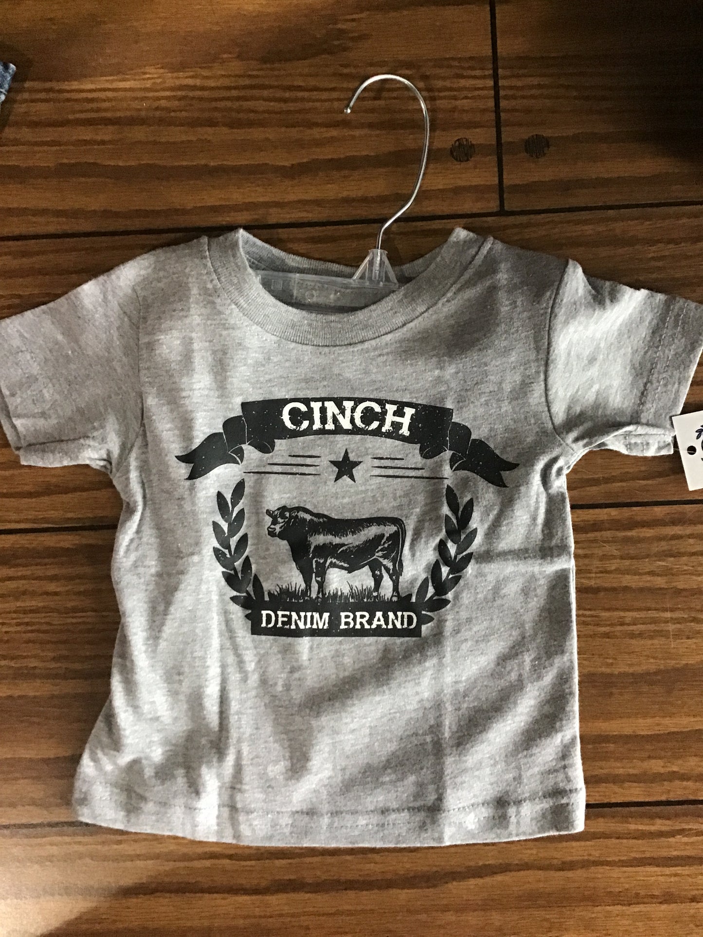 Baby Toddler Cinch Denim Brand Tee