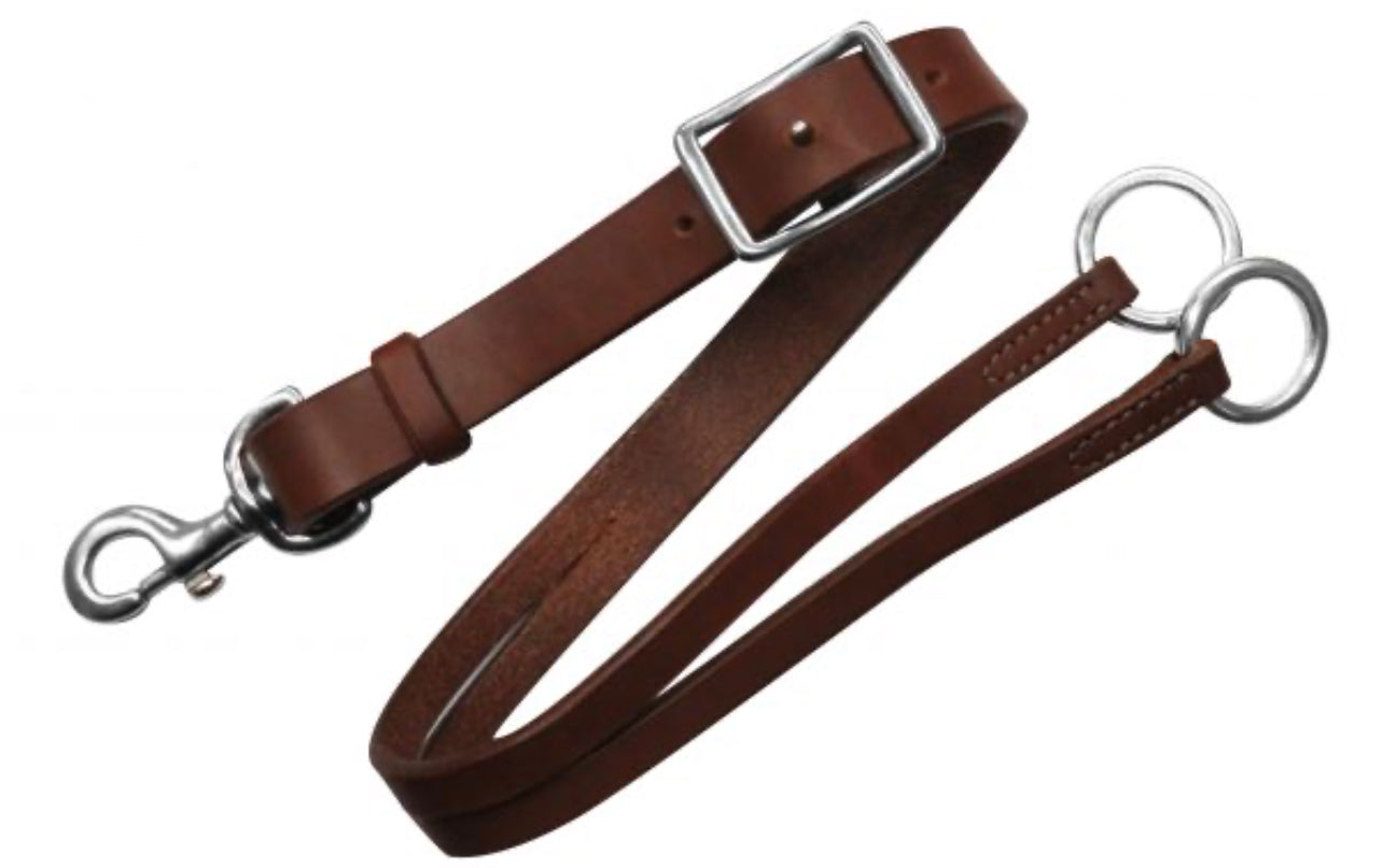 Training fork made of American oiled harness leather