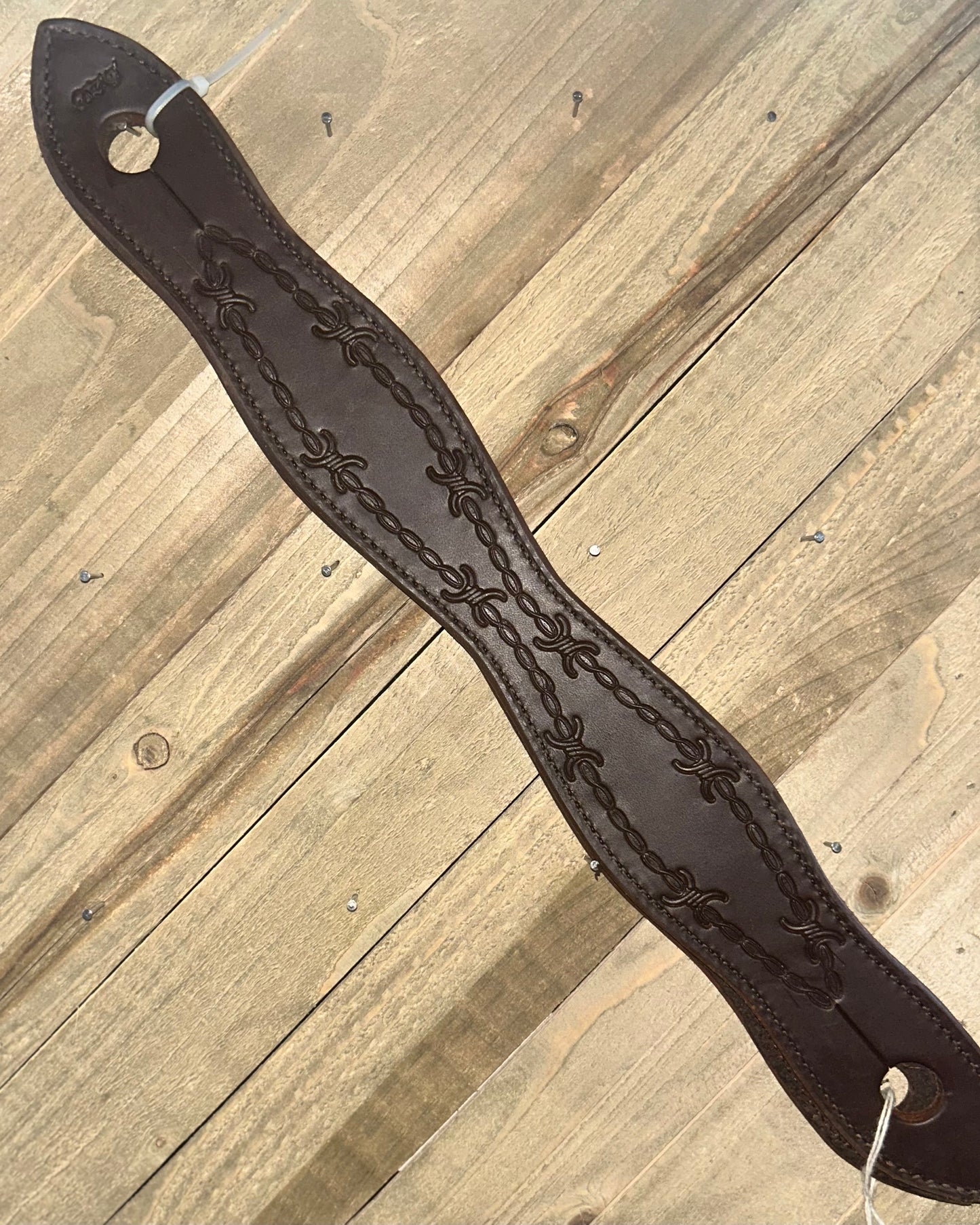 Leather Slobber Straps