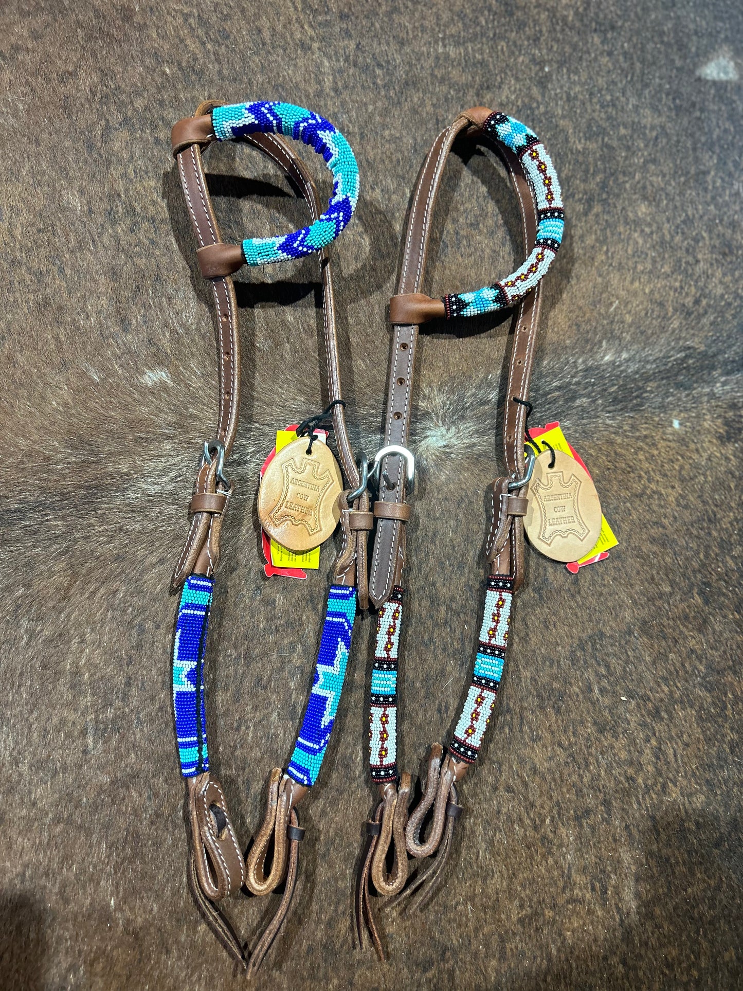 Beaded one ear headstall
