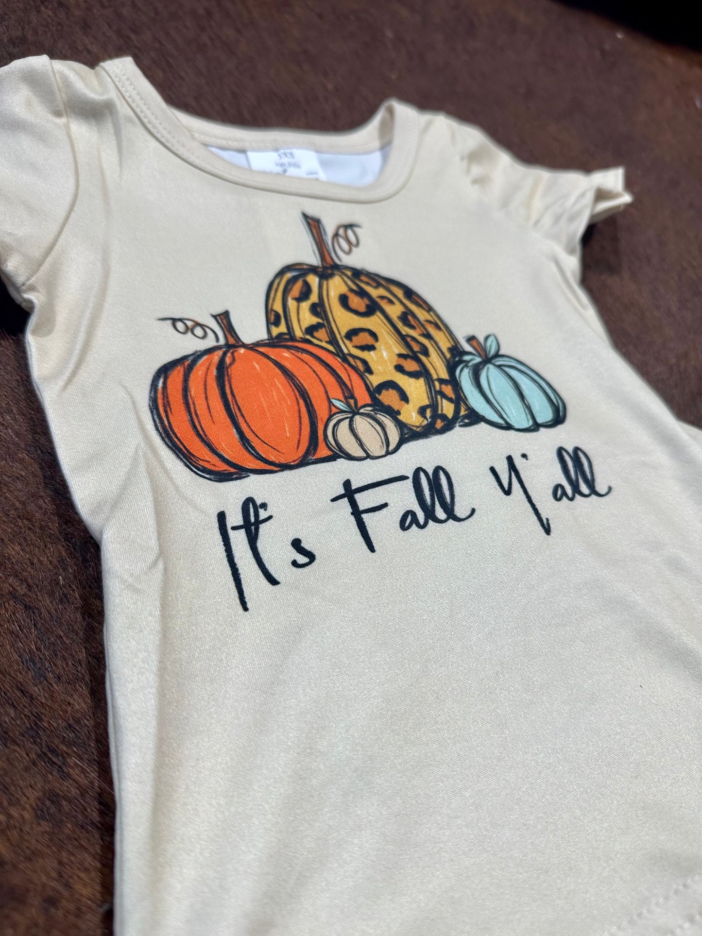 Girl's "It's Fall Y'all" Tee