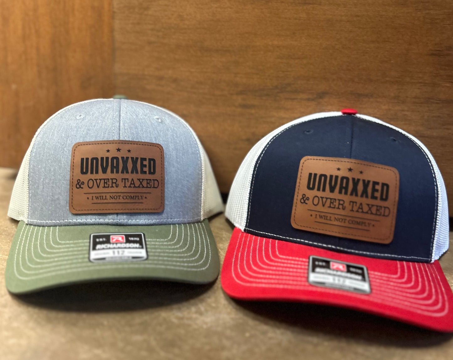 “Unvaxed & Over Taxed” ballcap