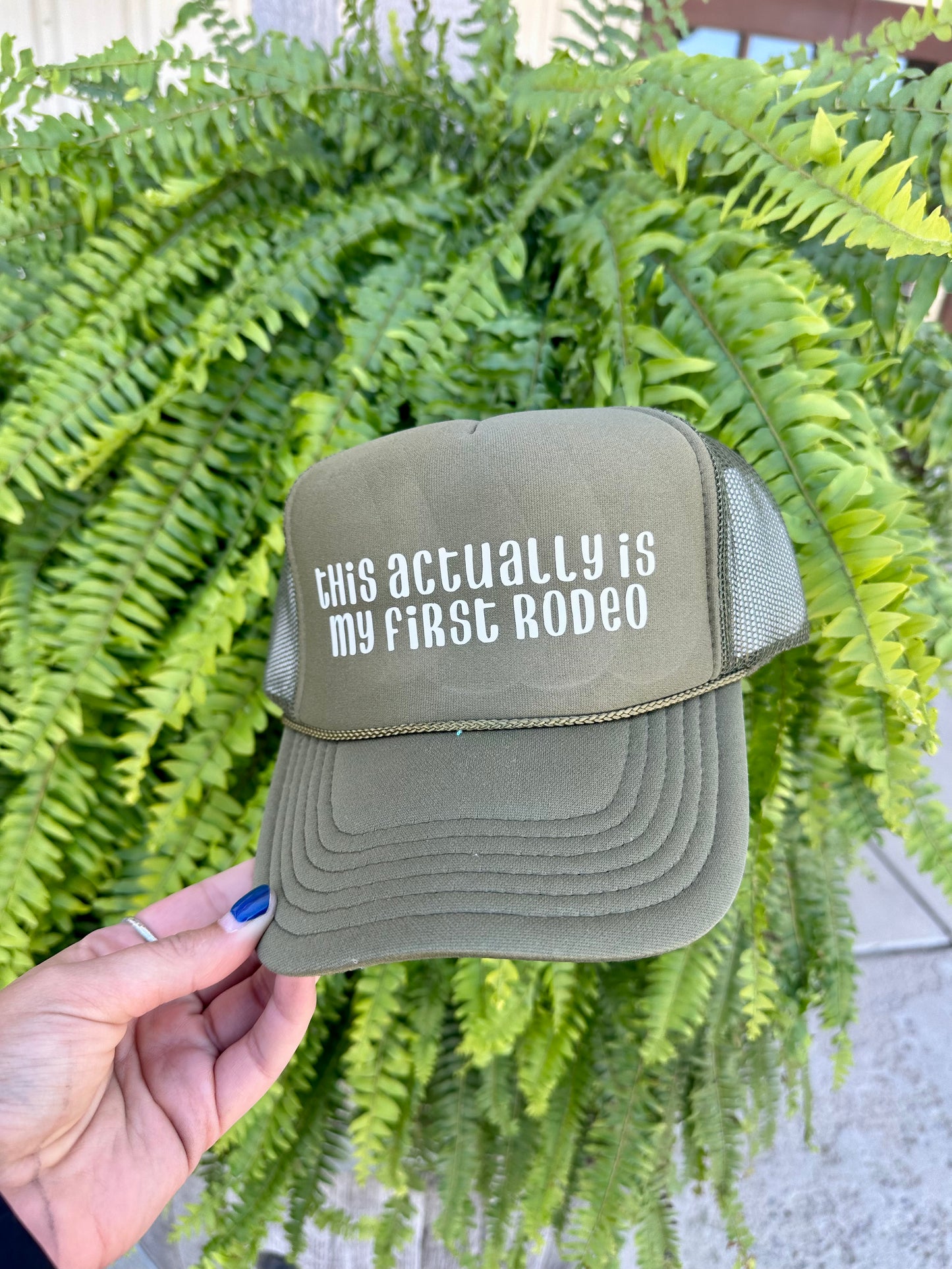 First Rodeo Trucker Hat