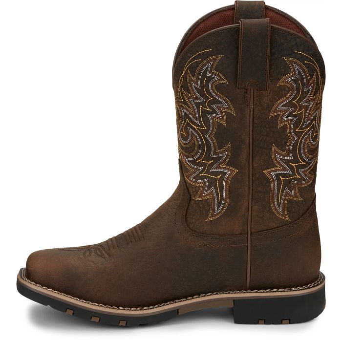 Fireman 11" Waterproof Western Work Boot