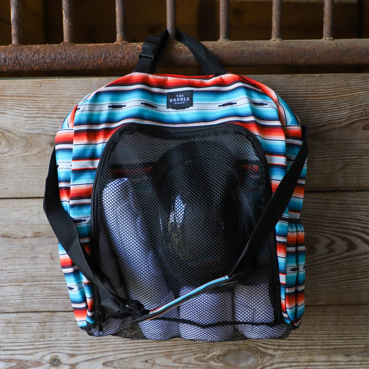Teal Serape Sport Boot Bag