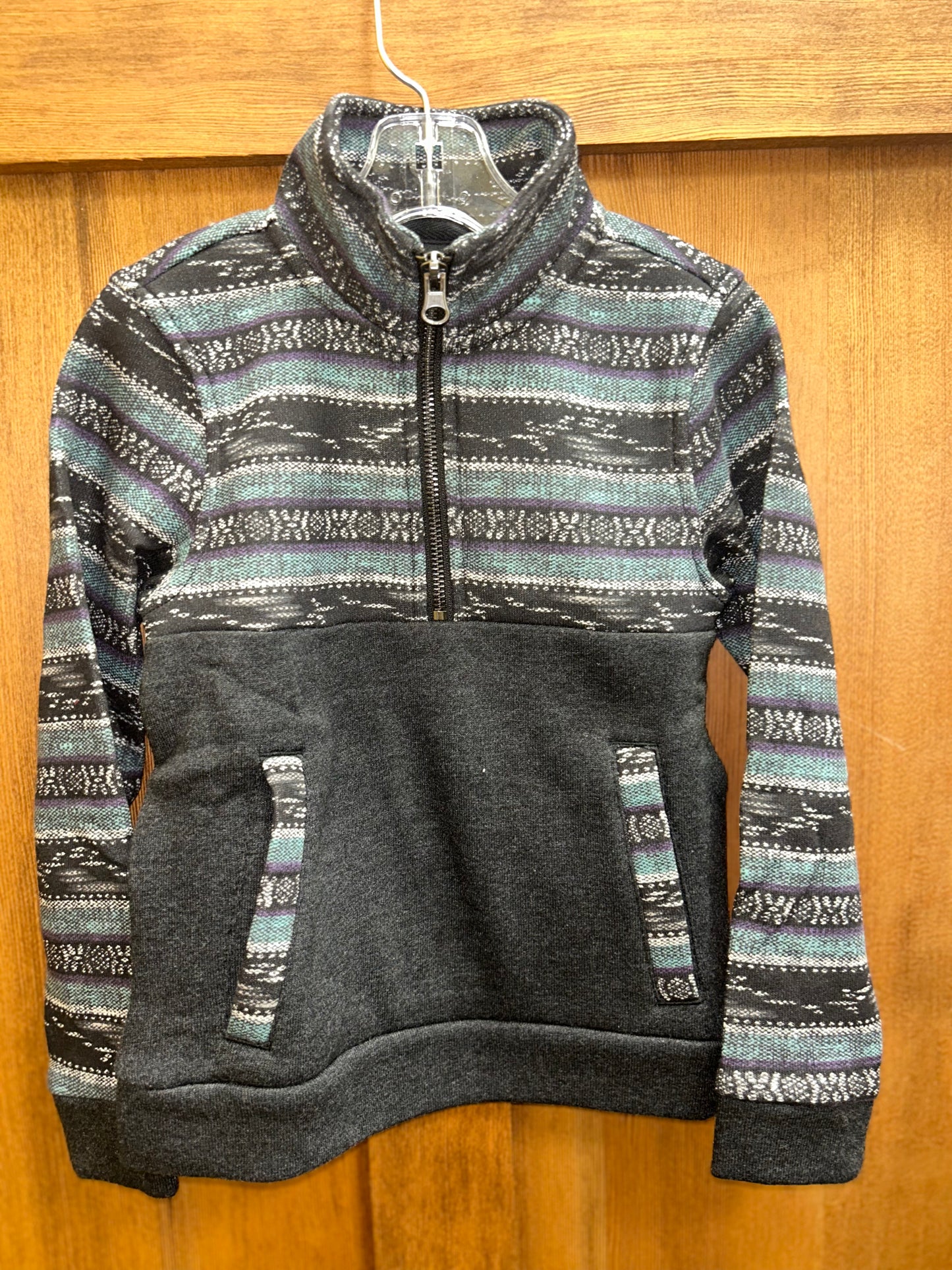 Cruel Girls Youth Southwest Print 3/4 Zip Pullover