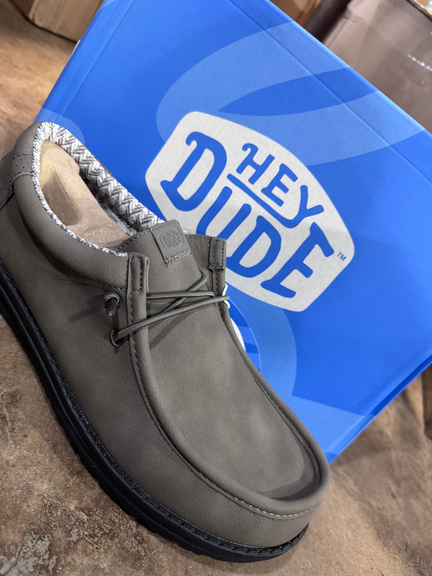 Hey Dude - Wally Men's Classic Grey