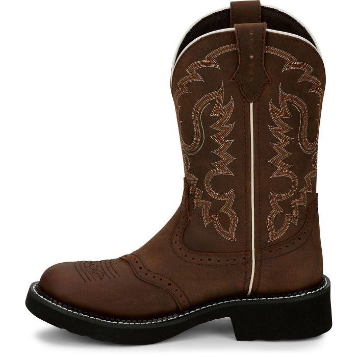 Women's INJI 11" Western Boot - Aged Bark