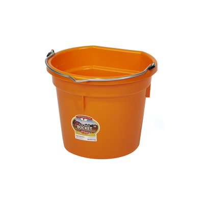Bucket Plastic Flatback Multiple Colors 20 QUART