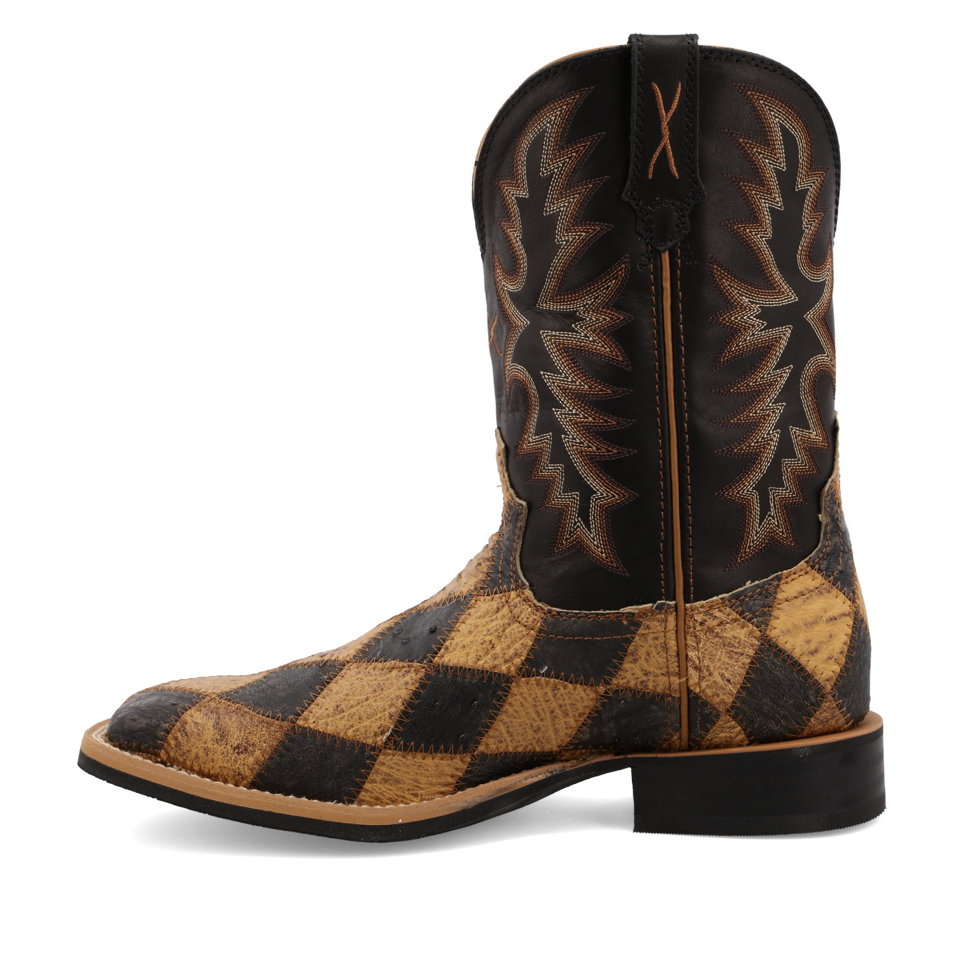 Men's 11" Ruff Stock - Ostrich/Black