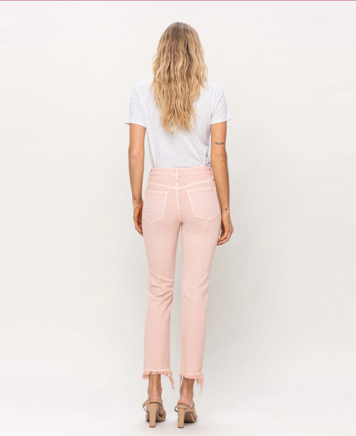 Melissa Mid-Rise Stretch Straight