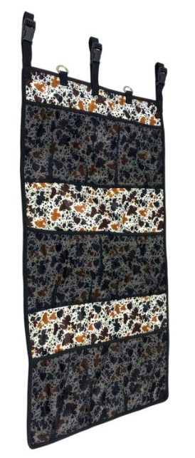 Cow Print Hanging Trailer Organizer