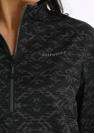 Womens Cinch Half Zip Pullover