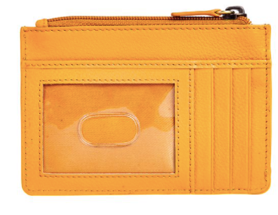 Blooms on the Trail Hand-tooled Credit Card Holder