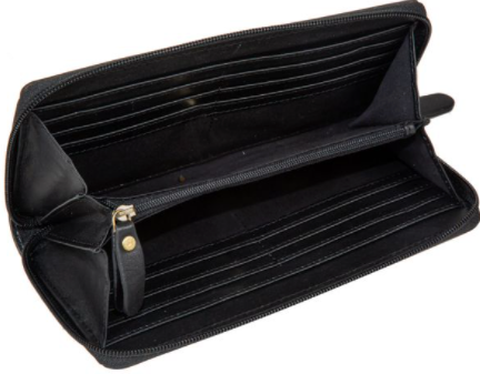 Rose of the Desert Hand-tooled Wallet