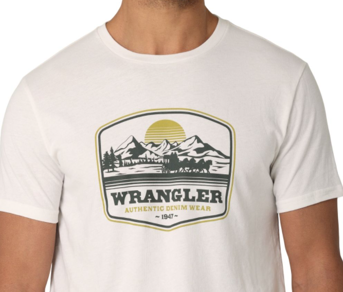 Wrangler® Men's Short Sleeve Stagecoach Graphic Tee