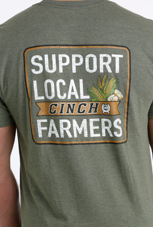 Forest Green Short Sleeve Mens Tee