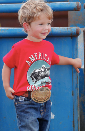 Infant and Toddler American Cinch Tee