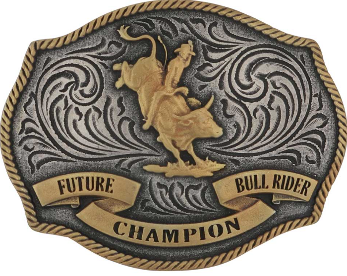 Future Bull Rider Buckle Attitude Buckle