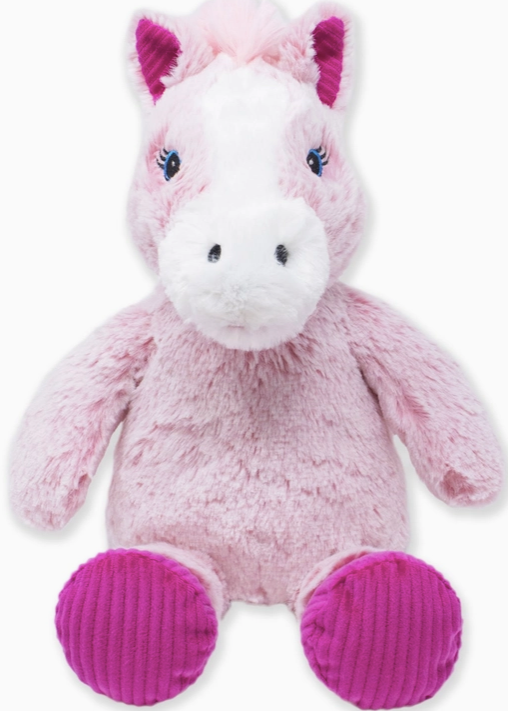 9" Horse (Pink) Stuffed Animal