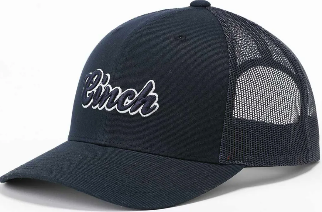 Womens Cinch Navy Trucker Cap