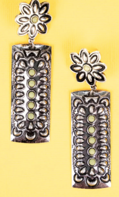 Green Cedar Grove Earrings