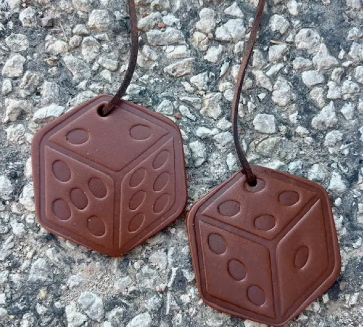 White Double Dice Air Flair- Butt Naked