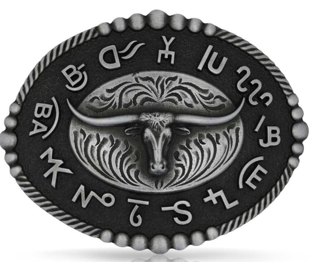 Branded Legacy Longhorn Buckle