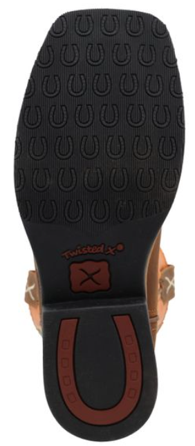 Top Hand - Tan & Orange