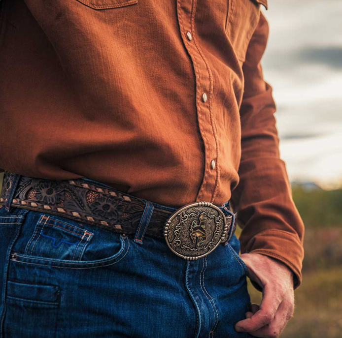 Sunrise Bronc Attitude Buckle