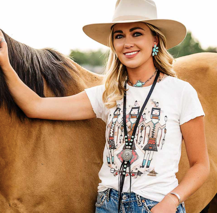 Concho Bolo Turquoise Attitude Necklace