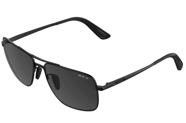 Bex Sunglasses - Porter (Matte Black/Gray)