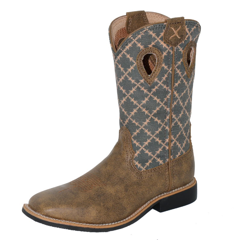 Youth Top Hand - Mocha & Slate