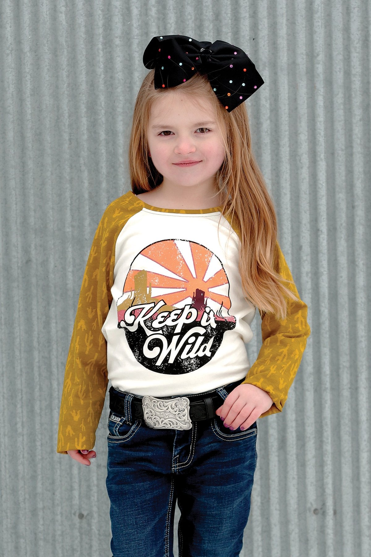 Girl's Keep It Wild Tee