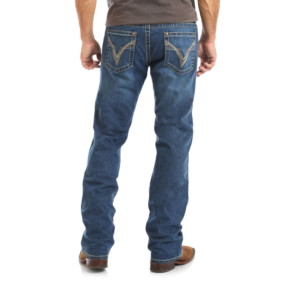 Rock 47® By Wrangler® Men's Slim Straight Jeans - Double Bass Finish